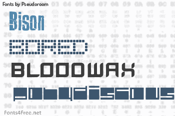 Pseudoroom Fonts