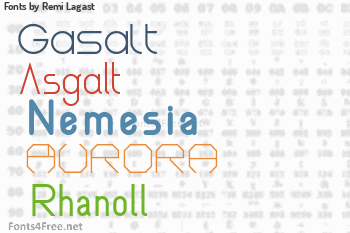 Remi Lagast Fonts