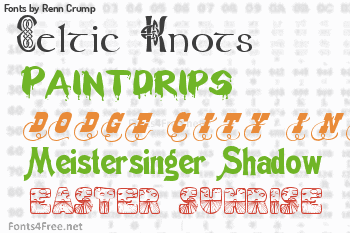 Renn Crump Fonts