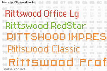 Rittswood Fonts Fonts