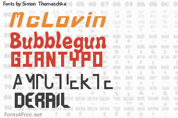 Simon  Thomaschke Fonts