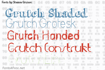 Steeve Gruson Fonts