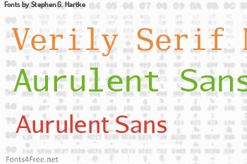 Stephen G. Hartke Fonts