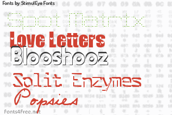 StimulEye Fonts Fonts