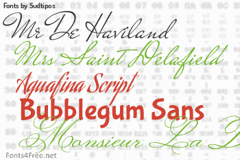 Sudtipos Fonts