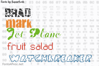 Superfunk Fonts