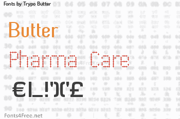 Trypo Butter Fonts