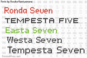 Yusuke Kamiyamane Fonts