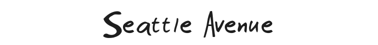 Seattle Avenue Font