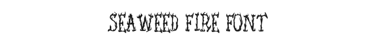 Seaweed Fire Font