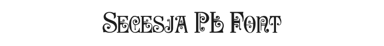 Secesja PL Font Preview