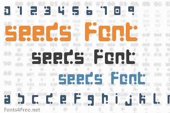 Seeds Font