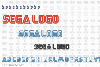 Sega Logo Font