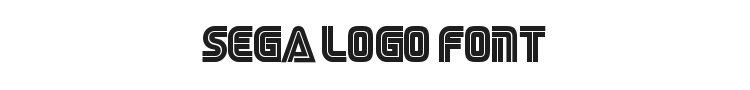 Sega Logo Font Preview