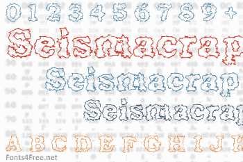 Seismacrap Font