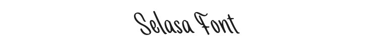 Selasa Font