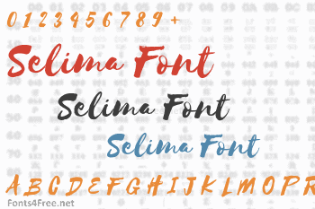 Selima Font