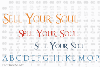 Sell Your Soul Font