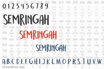 Semringah Font