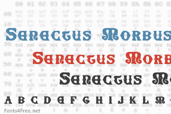 Senectus Morbus Font