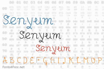 Senyum Font