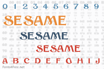 Sesame Font