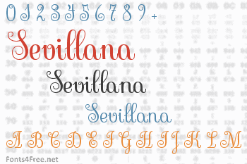 Sevillana Font