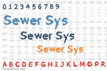 Sewer Sys Font