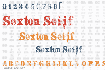 Sexton Serif Font