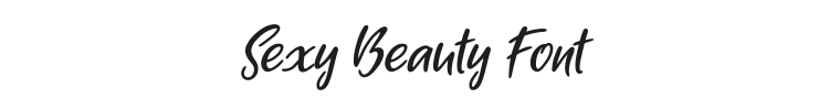 Sexy Beauty Font Preview