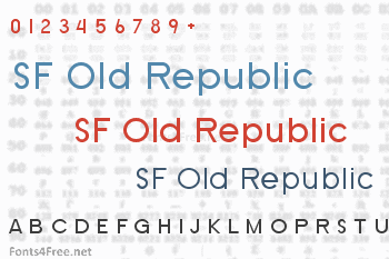 SF Old Republic Font