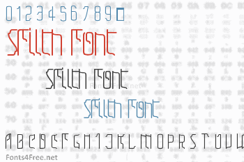 Sfilth Font