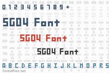 SG04 Font