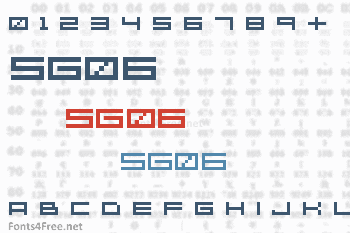 SG06 Font