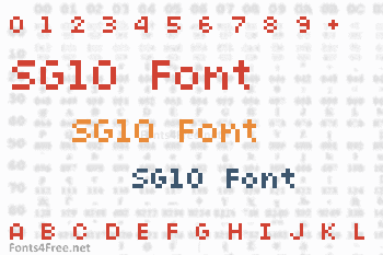 SG10 Font