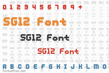 SG12 Font