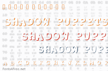 Shadow Puppets Font