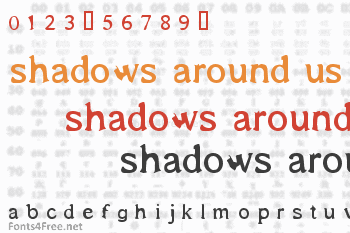 Shadows Around Us Font