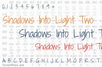 Shadows Into Light Two Font