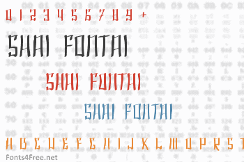 Shai Fontai Font