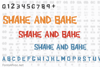 Shake And Bake Font