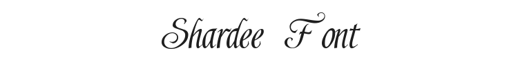 Shardee Font