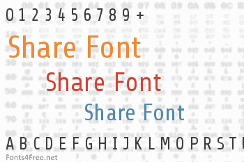 Share Font