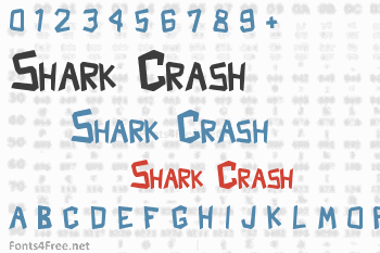 Shark Crash Font