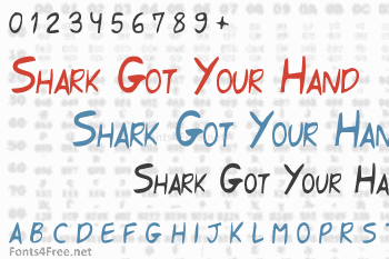 Shark Got Your Hand Font