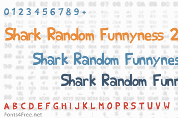 Shark Random Funnyness 2 Font