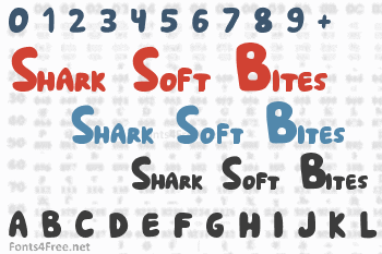 Shark Soft Bites Font