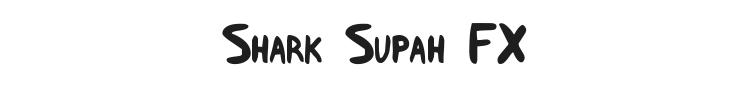 Shark Supah FX Font