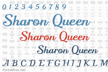 Sharon Queen Font