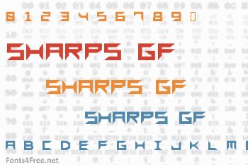 Sharps GF Font